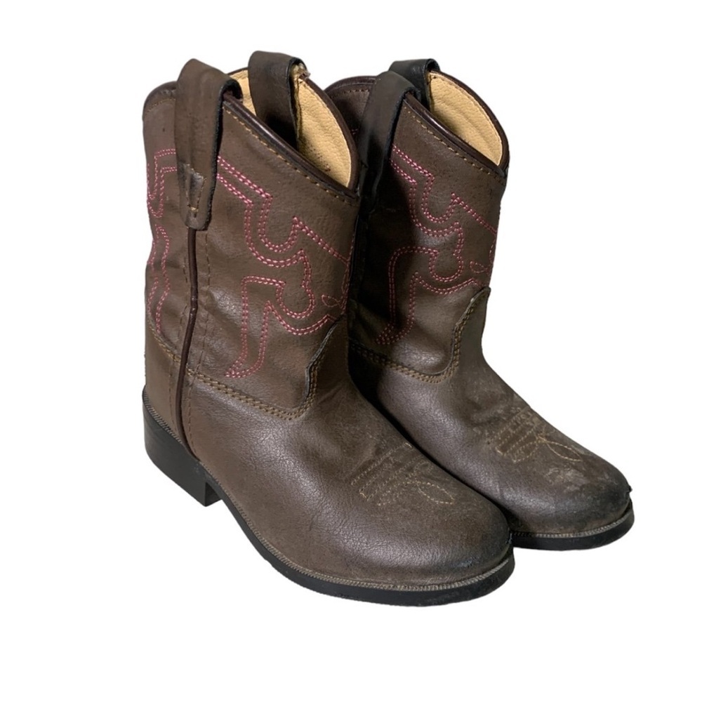 Smoky Mountain Size‎ 7 Brown Toddler Cowboy Boots